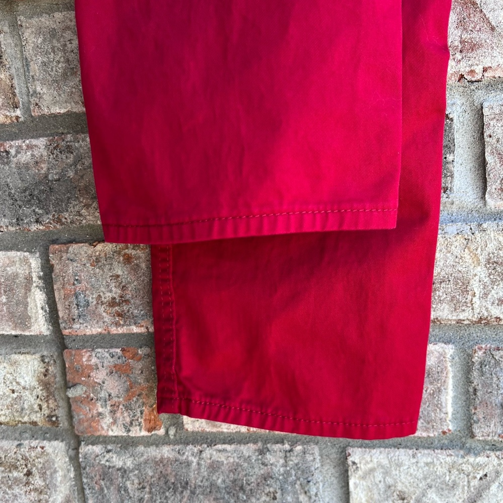 🍒💣 Levi’s 513 red lightweight denim jeans - Picture 9 of 11